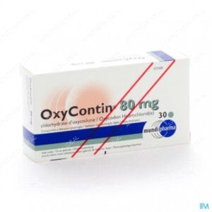 OXYCONTIN 80MG 30 TABLETTEN