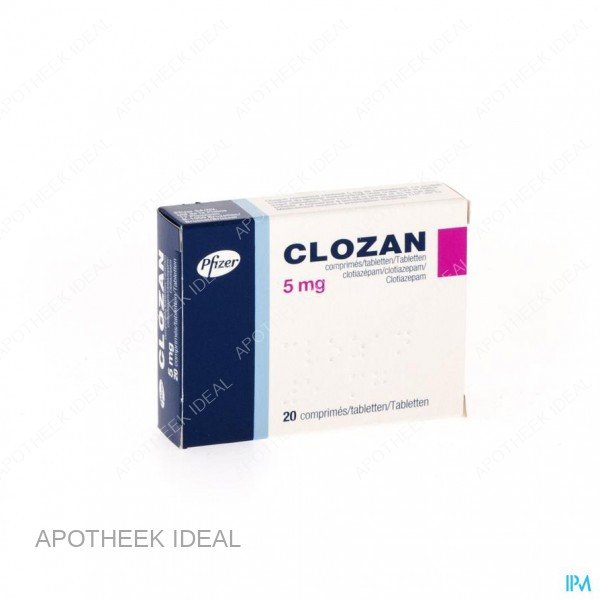 Clotiazepam 5MG 30 Tabletten 1 Clotiazepam 5MG 30 Tabletten