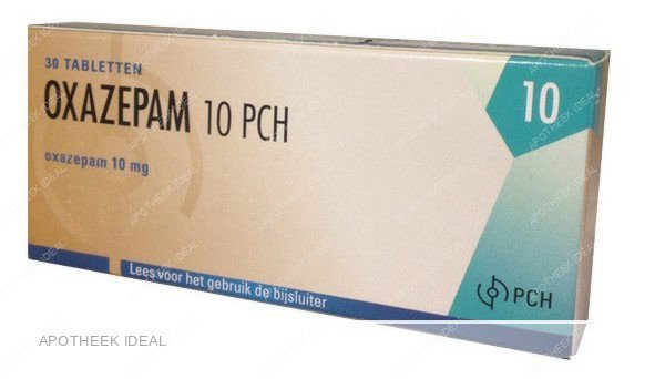 OXAZEPAM 10MG 30 TABLETTEN 1 OXAZEPAM 10MG 30 TABLETTEN