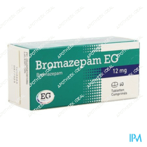 BROMAZEPAM EG 12 MG 60 TABL