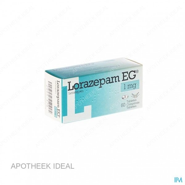 LORAZEPAM 1MG EG 60 TABLETTEN 1 LORAZEPAM 1MG EG 60 TABLETTEN